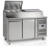 Стол для сэндвичей с охлаждаемым шкафом TEFCOLD SS7200 Стол для сэндвичей с охлаждаемым шкафом TEFCOLD SS7200
