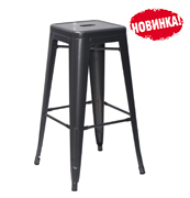 Стул барный S-0611 TOLIX WOOD серебро матовое 