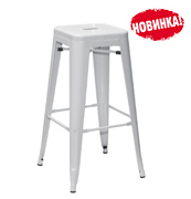 Стул барный S-0611 TOLIX WOOD белый глянцевый 