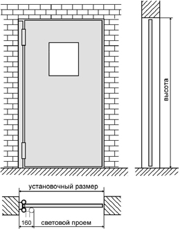 TELEDOOR Качающаяся дверь со смотровым окном BPT 4 TELEDOOR Качающаяся дверь со смотровым окном BPT 4