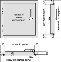 TELEDOOR Среднетемпературные люки GL 12 TELEDOOR Среднетемпературные люки GL 12
