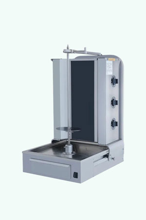Гриль шаурма T-LUX KGD 3 нижний привод