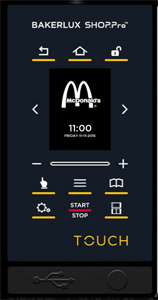 Панель управления TOUCH