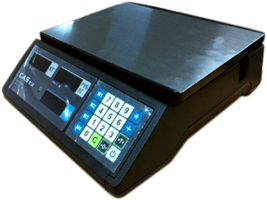 Весы торговые электронные CAS ER JR-30 CBU BLACK BODY 