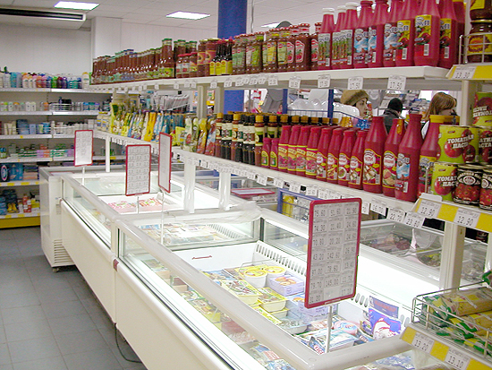 Дизайн продуктового магазина самообслуживания Дизайн продуктового магазина самообслуживания