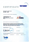 CERTIFICATE Management system as per ISO 9001:2008