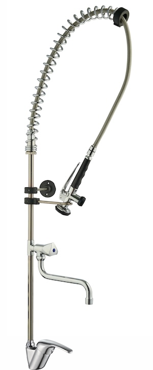 УСТРОЙСТВО ДУШИРУЮЩЕЕ AIRHOT PR-350MTR В КОМПЛЕКТЕ СО СМЕСИТЕЛЕМ И КРАНОМ