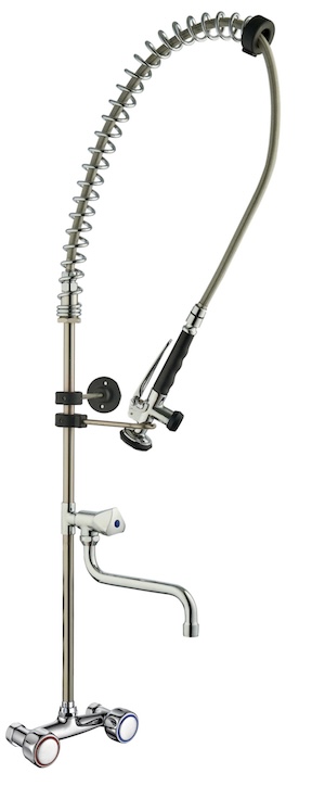 УСТРОЙСТВО ДУШИРУЮЩЕЕ AIRHOT PR-350WT В КОМПЛЕКТЕ СО СМЕСИТЕЛЕМ И КРАНОМ