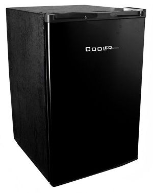 Шкаф морозильный с глухой дверью COOLEQ TBF-88S черный