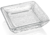 Блюдце ALL IN ONE прозрачное 8,5х8,5см 5525.1