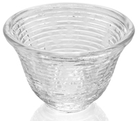 Салатник WAVE прозрачный 9см 6207.1