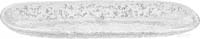 Поднос для хлебцев овальный SPECIAL прозрачный 43х12см 6642.1
