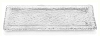 Поднос прямоугольный DIAMANTE прозрачный 43х13 6901.1