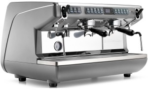 Кофемашина рожковая NUOVA SIMONELLI APPIA LIFE XT 2 GR V 220V высокая группа автомат серая