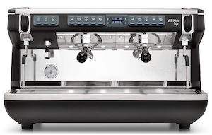 Кофемашина рожковая NUOVA SIMONELLI APPIA LIFE XT 2 GR V 220V высокая группа автомат черная