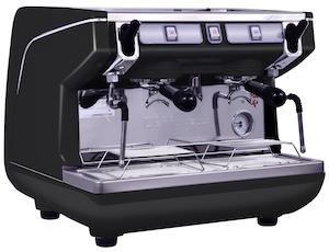 Кофемашина рожковая NUOVA SIMONELLI APPIA LIFE COMPACT 2GR S 220V высокая группа полуавтомат черная