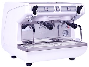 Кофемашина рожковая NUOVA SIMONELLI APPIA LIFE COMPACT 2GR S 220V высокая группа полуавтомат белая