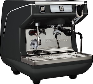 Кофемашина рожковая NUOVA SIMONELLI APPIA LIFE 1GR S 220V высокая группа полуавтомат черная