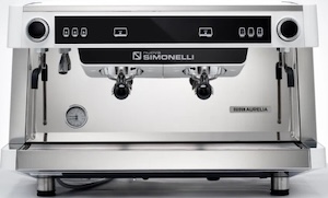 Кофемашина рожковая NUOVA SIMONELLI NUOVA AURELIA SEM 2GR S
220V DOUBLE выс. гр. полуавтомат белая
