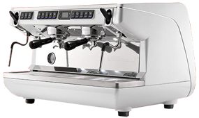 Кофемашина рожковая NUOVA SIMONELLI APPIA LIFE XT 2 GR V 220V высокая группа автомат белая