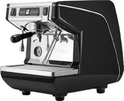 Кофемашина рожковая NUOVA SIMONELLI APPIA LIFE 1GR S 220V высокая группа полуавтомат черная