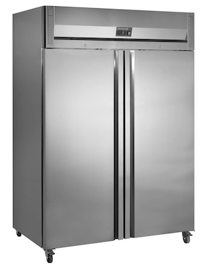 Шкаф холодильный с глухой дверью TEFCOLD RK1420X1 нержавеющий Шкаф холодильный с глухой дверью TEFCOLD RK1420X1 нержавеющий