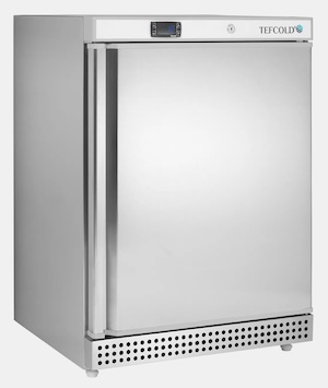 Шкаф холодильный с глухой дверью TEFCOLD UR200X1 нержавеющий Шкаф холодильный с глухой дверью TEFCOLD UR200X1 нержавеющий
