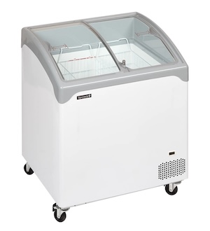 Ларь морозильный со стеклянной крышкой TEFCOLD NIC202SCEB