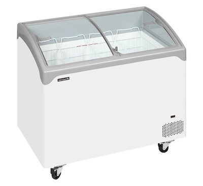 Ларь морозильный со стеклянной крышкой TEFCOLD NIC302SCEB 